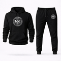 Men's Denmark Soccer Soccer Logo Hoodie Joggers Set